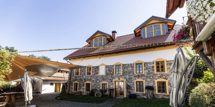 Stylová dovolená nedaleko Sedlčan: pohoda se snídaní a výlety
