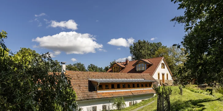 Stylová dovolená nedaleko Sedlčan: pohoda se snídaní a výlety