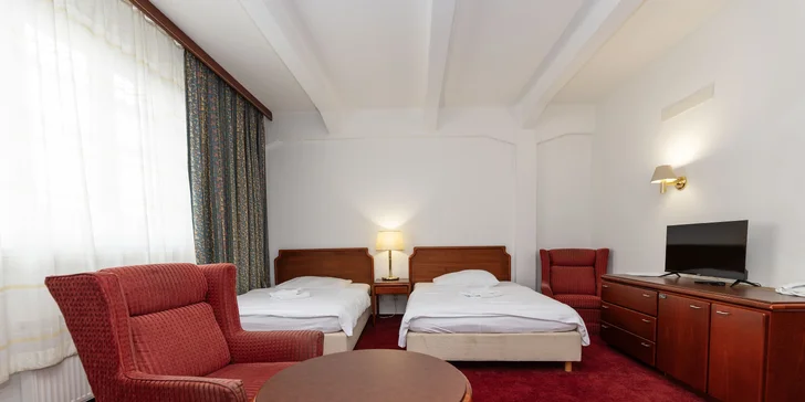 Pohodový odpočinek v Benešově: snídaně či polopenze a sportovní aktivity i wellness