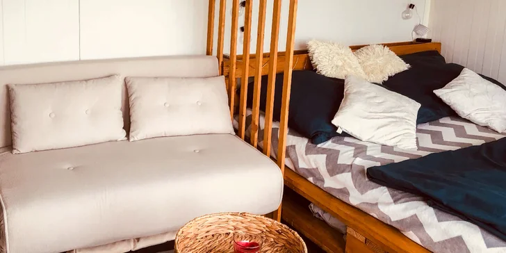 Příjemná chatka s výhledem na Malou i Velkou Fatru: welcome drink a ubytování až pro 4 osoby