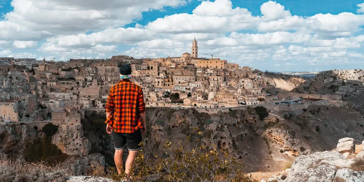 Matera - úchvatné město ve skále: 2 noci v hotelu i letenky, podrobný itinerář
