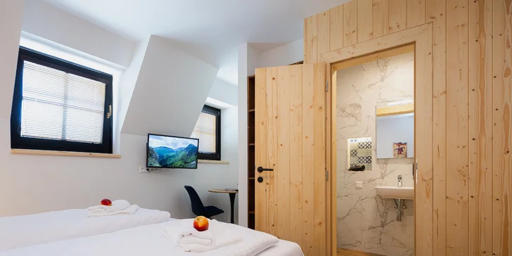 Zážitkový pobyt v tradiční dřevěnici v Malé Fatře s jídlem, wellness i adventure golfem