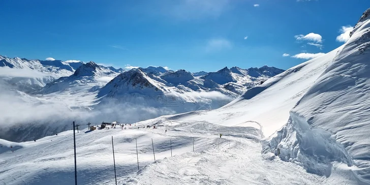 Údolí Gastein: hotel v 1000 m n. m., bohatě vybavený wellness, polopenze a lyžování