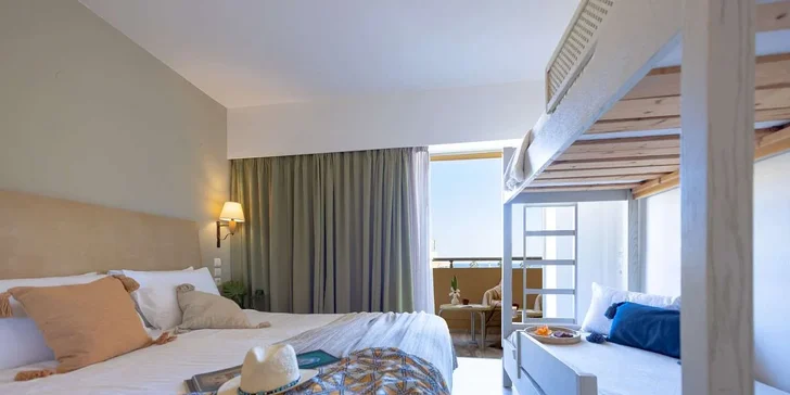 Kréta all inclusive vč. letenky: 4* hotel v letovisku Chania, na pláži a s bazény
