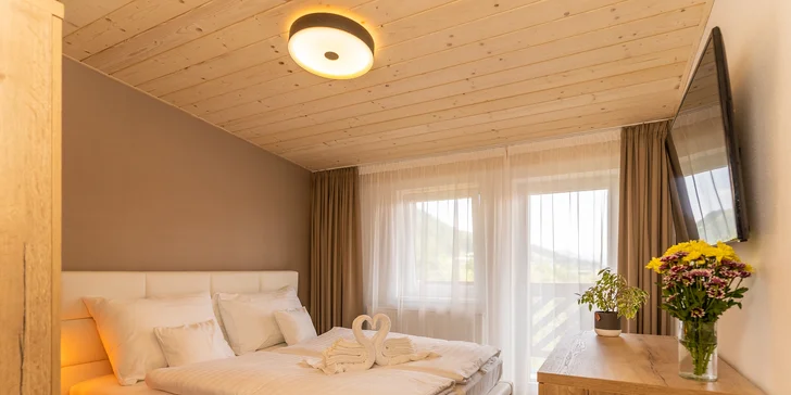 Na Donovaloch v Nízkých Tatrách jako doma: zařízené pokoje a apartmány, snídaně a atrakce pro děti