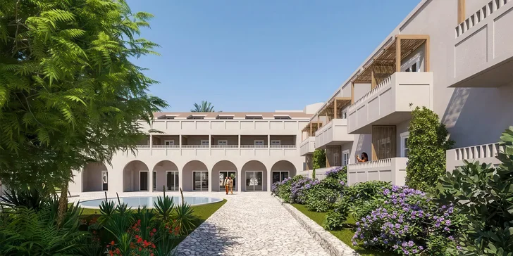 Dovolená na Korfu: 4* hotel Nobilis Corfu v centru Acharavi, all inclusive, letenky
