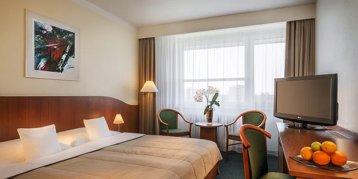 Pohodový pobyt v Ostravě: moderní hotel u Vítkovic se snídaní i wellness