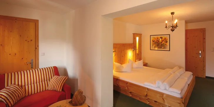 Dovolená v Oetzu v Tyrolsku: 4* horský hotel se snídaní či bez stravy a s wellness, 600 m od sjezdovek