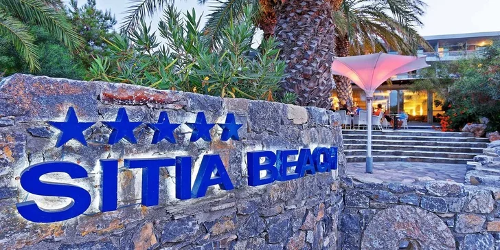 Dovolená na Krétě v 5* hotelu Sitia Beach: all inclusive, 50 m písčitá pláž, letenky
