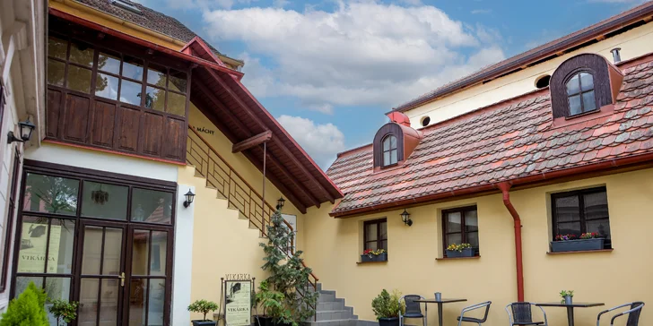 Vybavený apartmán v srdci Litoměřic: dům samotného Karla Hynka Máchy