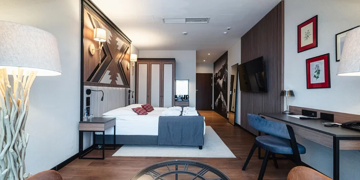 Wellness pobyt v Zakopaném: 5* hotel se stravou, privátní vstup do spa, jen 200 m od ulice Krupówki