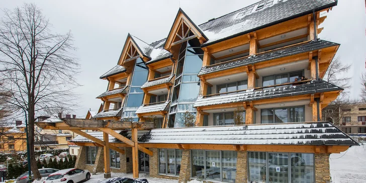 Wellness pobyt v Zakopaném: 5* hotel se stravou, privátní vstup do spa, jen 200 m od ulice Krupówki