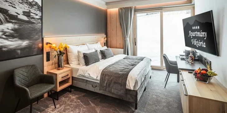 Odpočinkový pobyt pod Belianskými Tatrami: polopenze i neomezený wellness