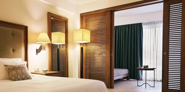 Dovolená na Krétě: luxusní 5* resort přímo u pláže, all inclusive, letenky, animace pro děti