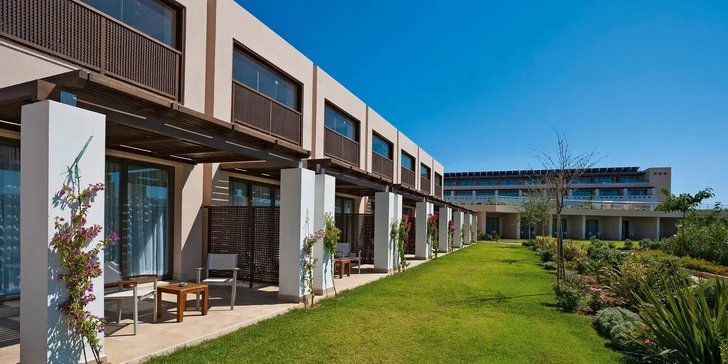 Dovolená na Krétě: luxusní 5* resort přímo u pláže, all inclusive, letenky, animace pro děti