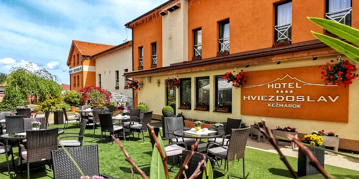 Ubytování v prvním boutique hotelu pod Tatrami s polopenzí a wellness