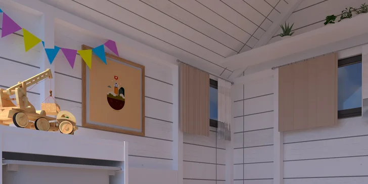 Kreativní i praktický návrh interiéru pokoje či celého bytu vč. vizualizací