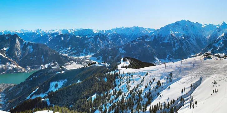 Kaprun a Kitzsteinhorn: pobyt s wellness, polopenzí a lyžování
