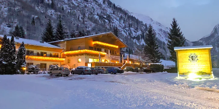 Kaprun a Kitzsteinhorn: pobyt s wellness, polopenzí a lyžování