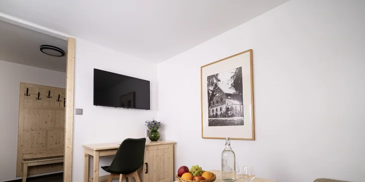 Rodinný hotel na Horské Kvildě: snídaně a sauna pro pár i rodinu