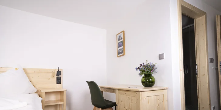 Rodinný hotel na Horské Kvildě: snídaně a sauna pro pár i rodinu