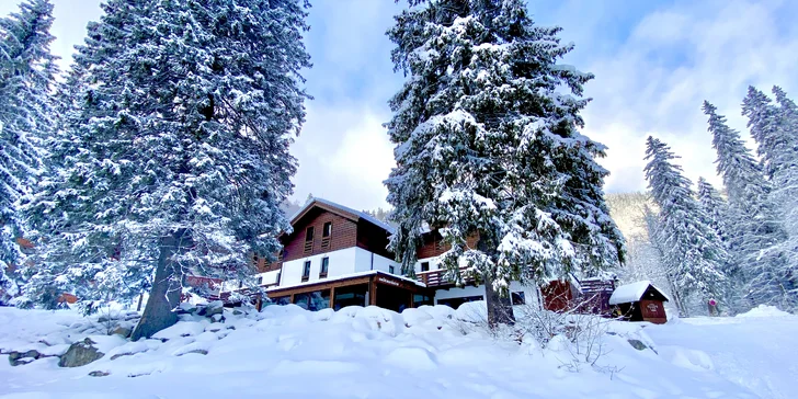 Rodinná dovolená na jihu Chopku: ubytování s polopenzí a výhledem na hory