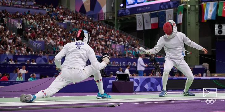 Individuální šermířský trénink s olympionikem Jiřím Beranem až pro 4 osoby