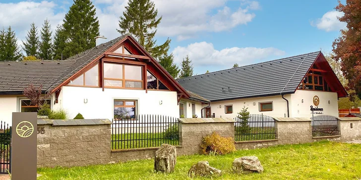 Krásné apartmány na Vysočině: romantický s infrasaunou nebo rodinný až pro 4 osoby