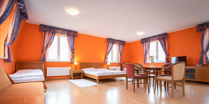 Boutique hotel na okraji Bratislavy se snídaní nebo polopenzí