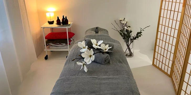 Relax pro tělo i mysl: masáž dle výběru –⁠⁠⁠⁠⁠⁠ thajská, švédská i shiatsu, 30 až 90 minut