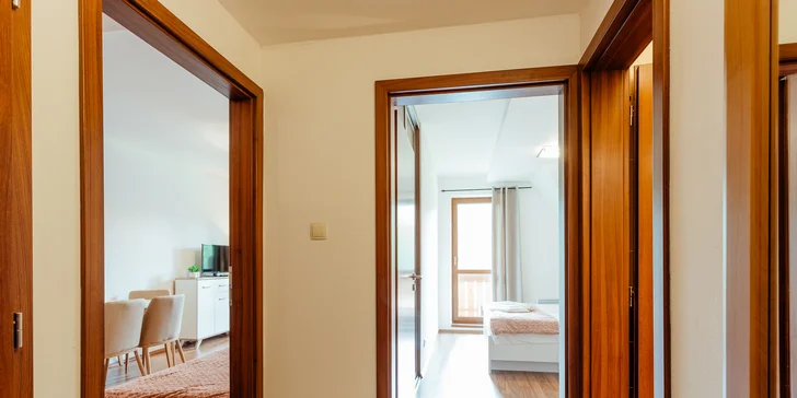 Rodinná studia a apartmány na Donovalech: 200 m od Donovalkova, výhled na Velkou Fatru