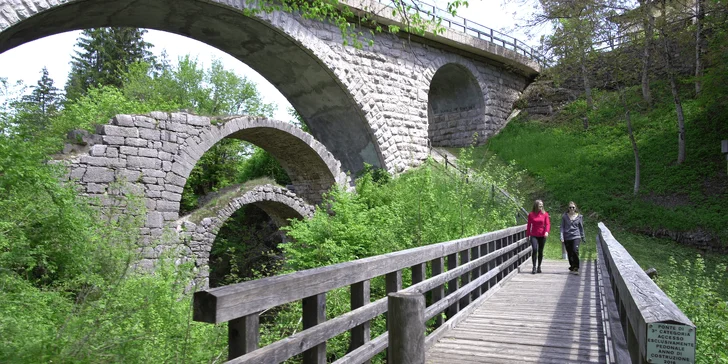 Italské Alpy: horský hotel s polopenzí a turistickou kartou až pro 9 osob