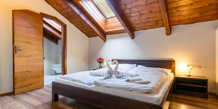 Relax v Donovalech: moderně vybavené apartmány se snídaní