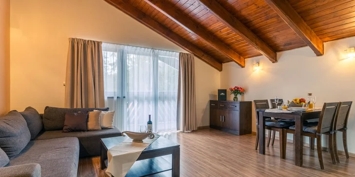 Relax v Donovalech: moderně vybavené apartmány se snídaní