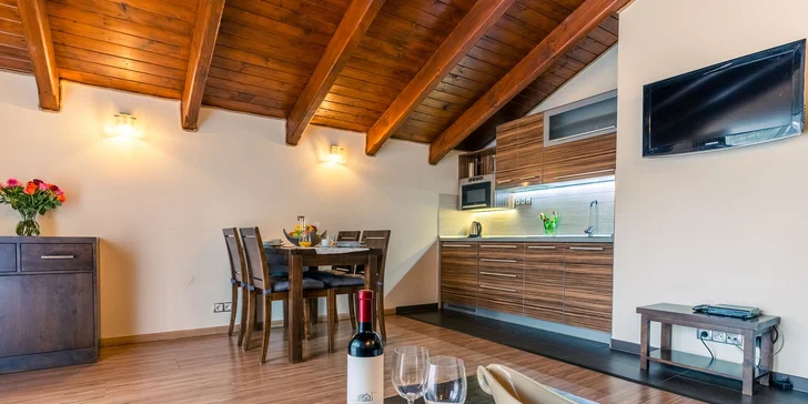 Relax v Donovalech: moderně vybavené apartmány se snídaní