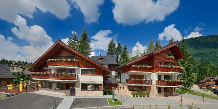 Relax v Donovalech: moderně vybavené apartmány se snídaní