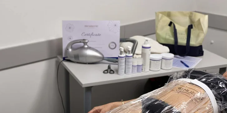 Zeštíhlující zábaly Vacuslim 48 s využitím podtlaku: jedno ošetření i permanentky