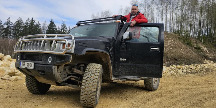 15 až 60 minut adrenalinu: jízda s instruktorem v Hummer H2