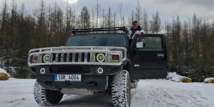 15 až 60 minut adrenalinu: jízda s instruktorem v Hummer H2