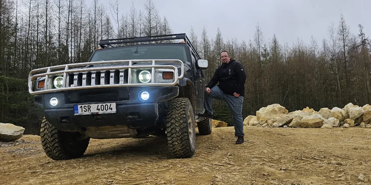 15 až 60 minut adrenalinu: jízda s instruktorem v Hummer H2