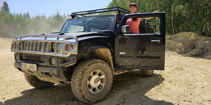 15 až 60 minut adrenalinu: jízda s instruktorem v Hummer H2