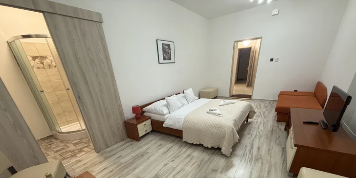 Pobyt se snídaní v historickém centru Kežmarku: v nabídce i nadstandardní pokoj se saunou