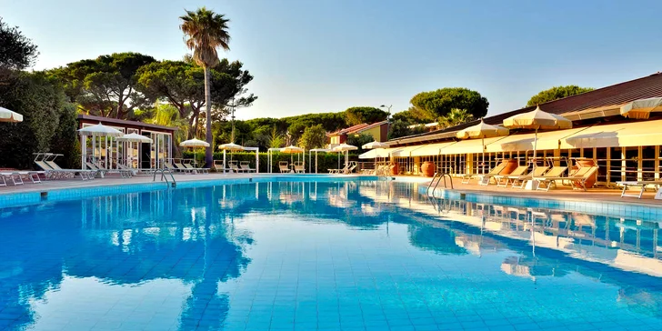 4* pobyt v Toskánsku: snídaně či polopenze, hotel 100 m od písečné pláže a v létě dětský miniclub