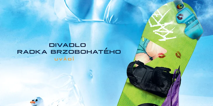 2 vstupenky na hudební komedie i klasická dramata v Divadle Radka Brzobohatého