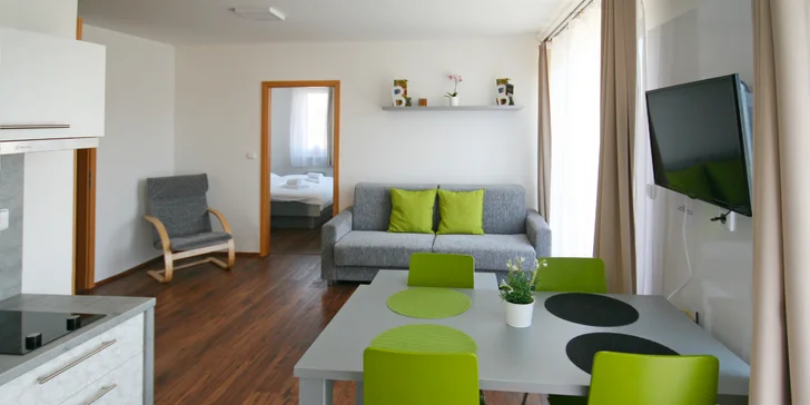 Do Lednice v páru či s rodinou: luxusní apartmány nedaleko zámku a lázní