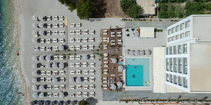 Dovolená v Albánii na Jónském pobřeží: 4* hotel Morina Beach u pláže, all inclusive, bazén i let