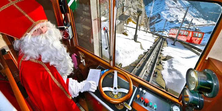Adventní výlet do Švýcarska: krásné vyhlídky z hory Pilatus na Luzern u jezera