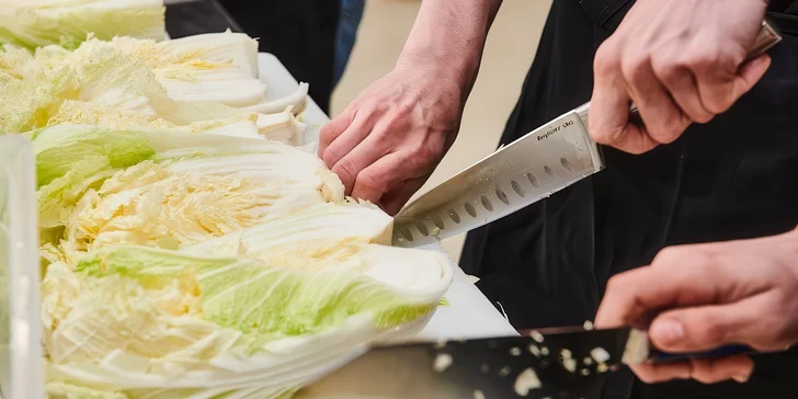 Vyrobte si vlastní kimchi: čtyřhodinový kurz pro 1 i 2 osoby, ochutnávka a sleva na nákup