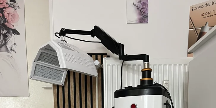 Ošetření problematické pleti nebo luxusní péče s galvanikou a kosmetickými masážemi