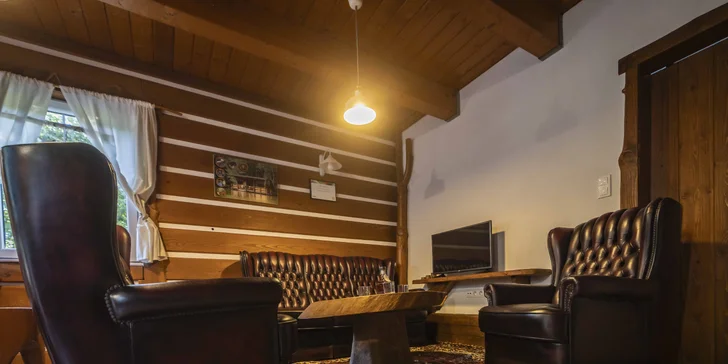 Wellness relax na Třeboňsku: roubenka se saunou, vířivkou i koupacím sudem